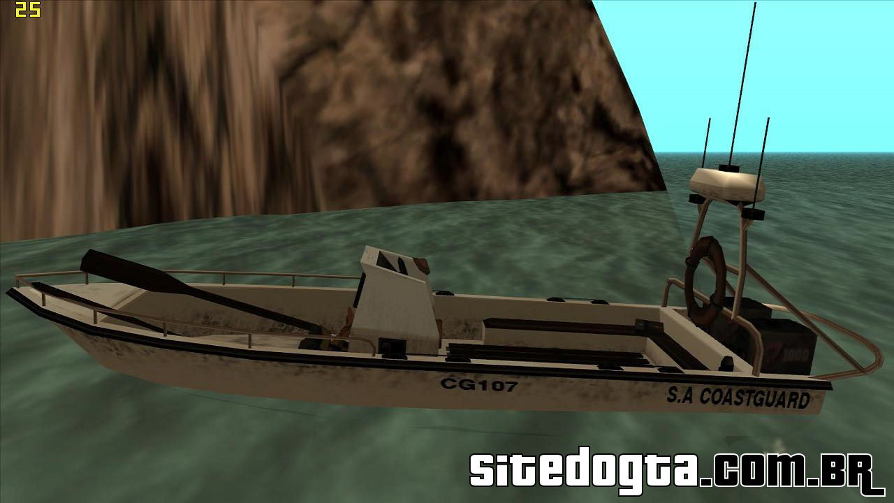 Barco Coastguard GTA San Andreas Site do GTA
